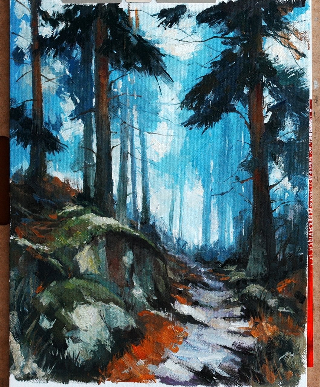 The painting