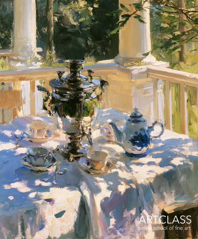 Tea on the Veranda