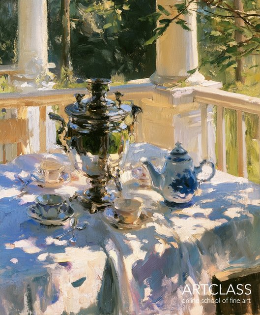 Tea on the Veranda