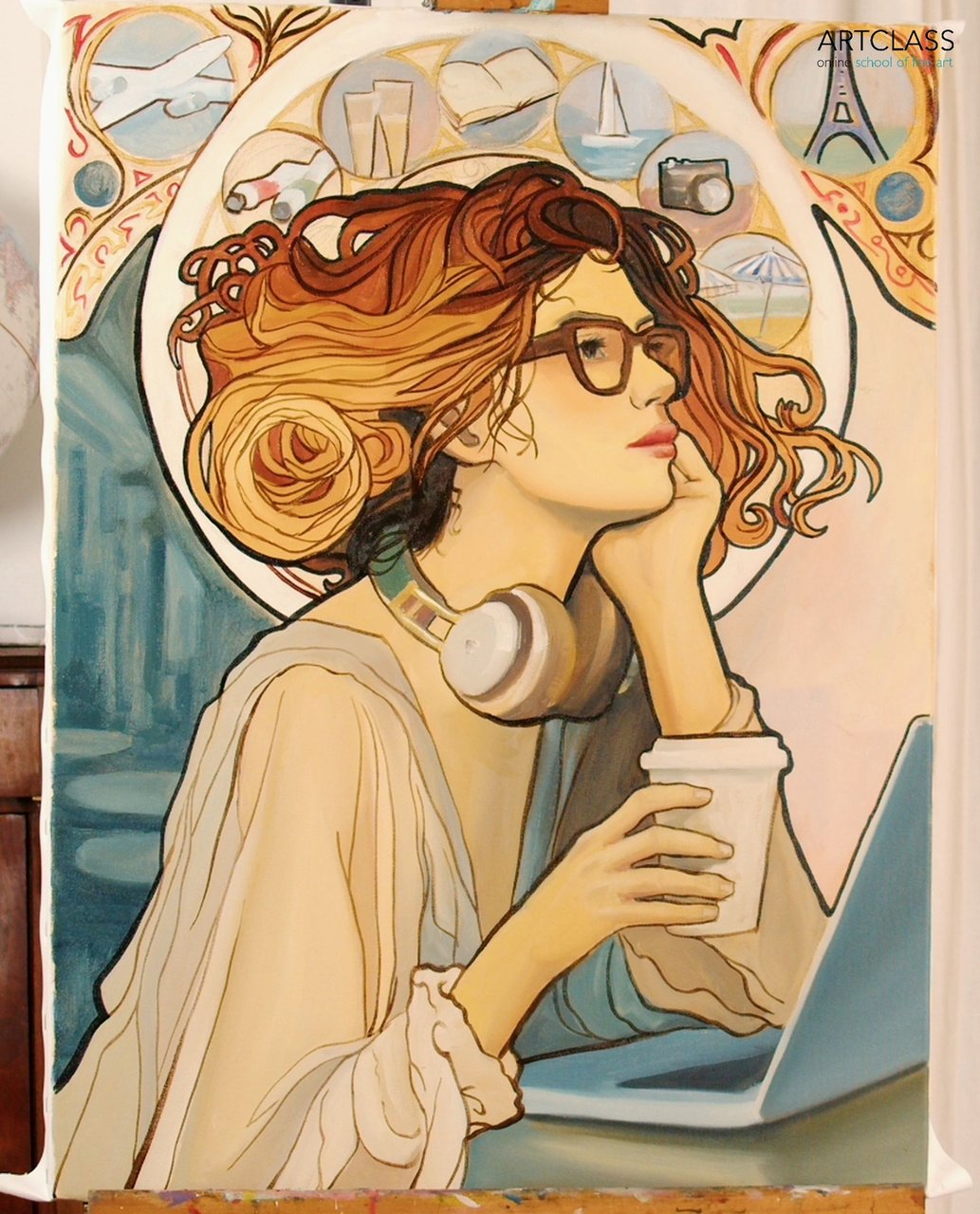 The painting