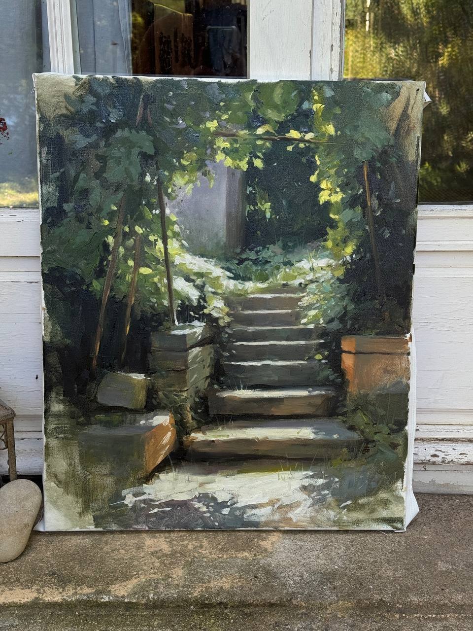The painting