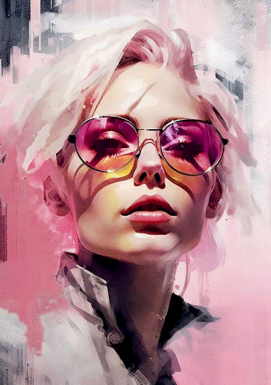 INTENSIVE "PORTRAIT WITH A PALETTE KNIFE"