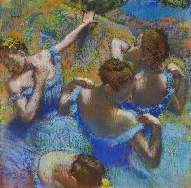 60% off the course "Degas. Blue Dancers"