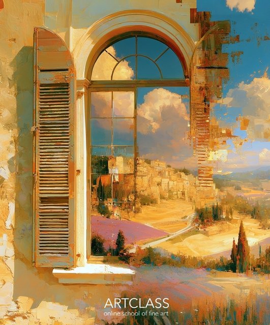 Window to Provence