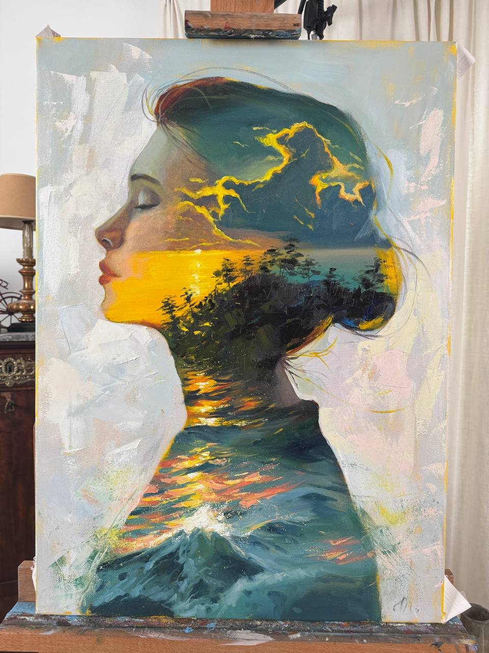 The painting