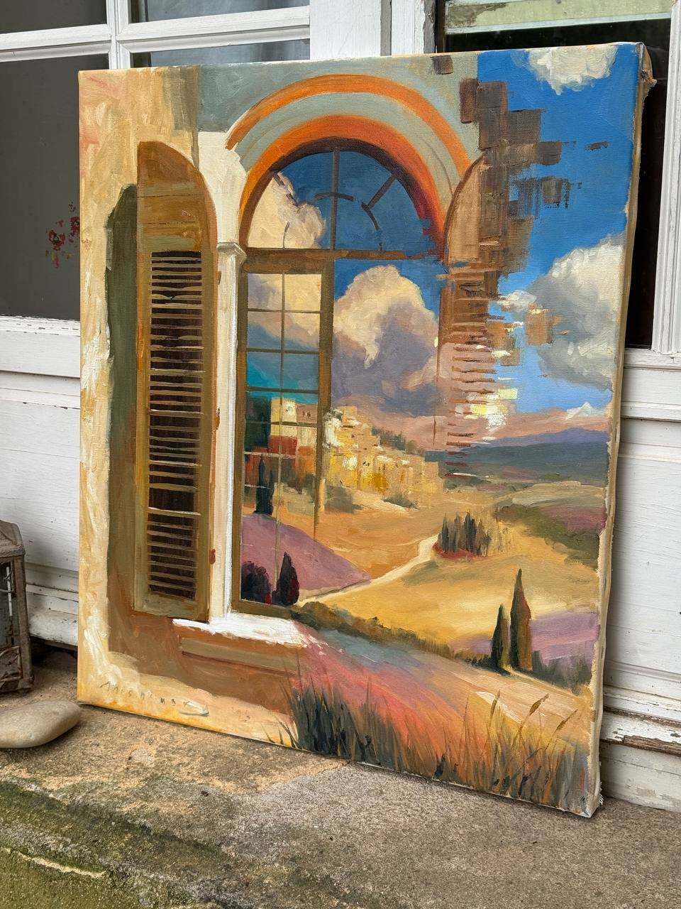 The painting