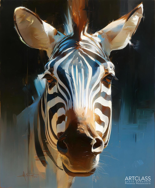Zebra Portrait