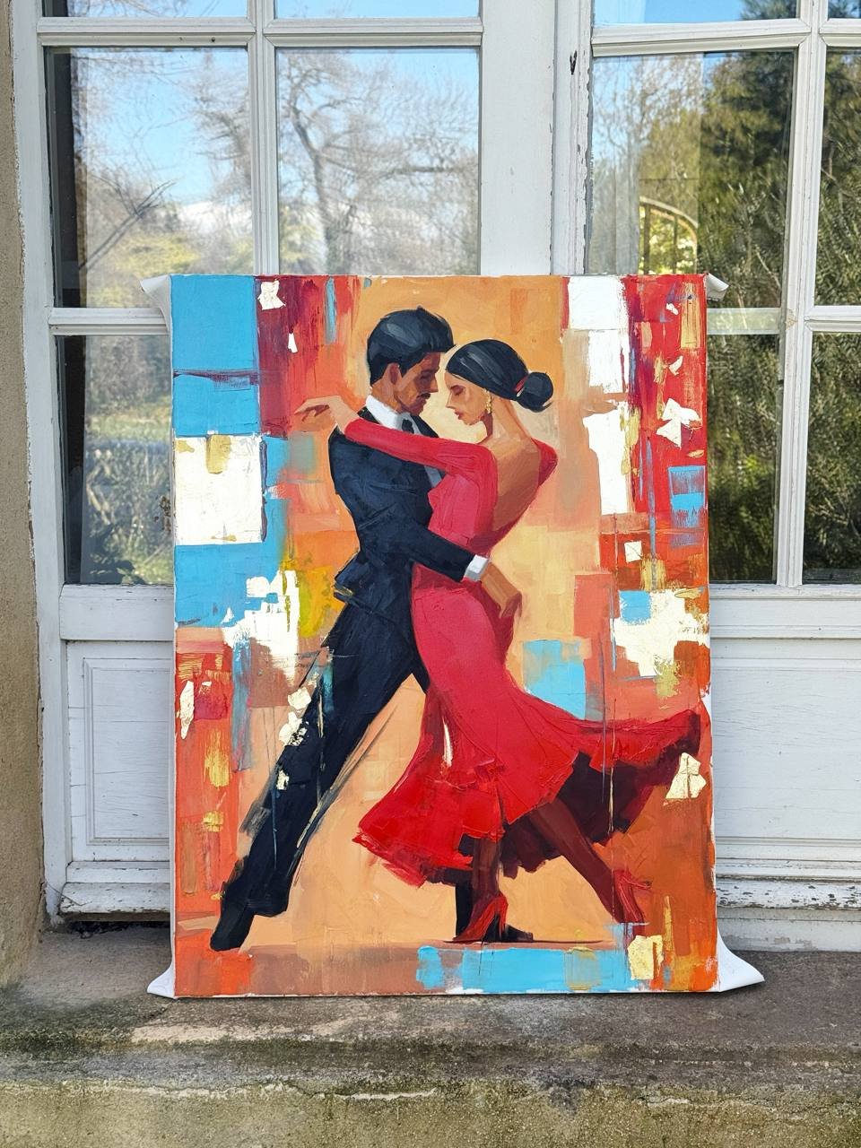 The painting
