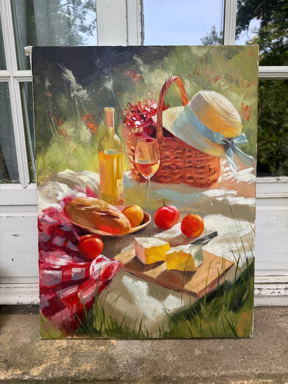 The painting