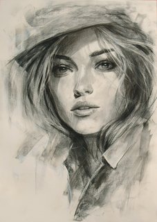Intensive "Portrait in Charcoal"