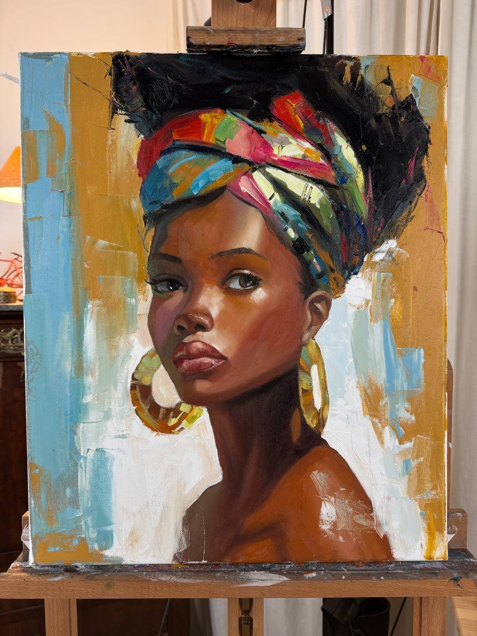 The painting