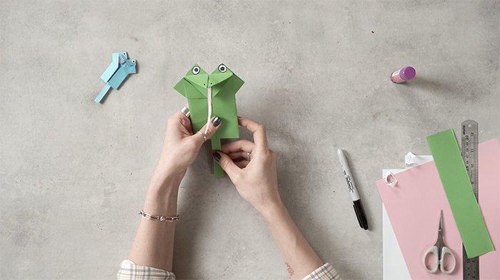 Origami Frog
